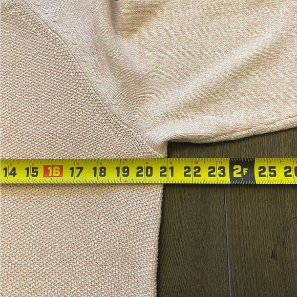 Karen Scott Soft Pink Knit Sweater.  Size Large - Picture 6 of 9